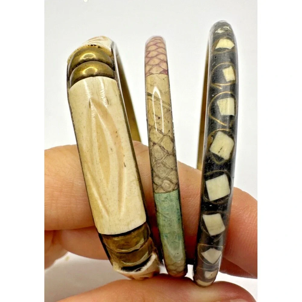 Source Unknown brass bangles